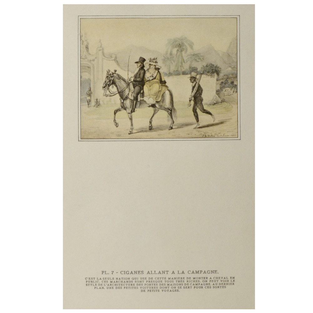 Jean-Baptiste Debret (1768-1848), CIGANES ALLANT A LA CAMPAGNE