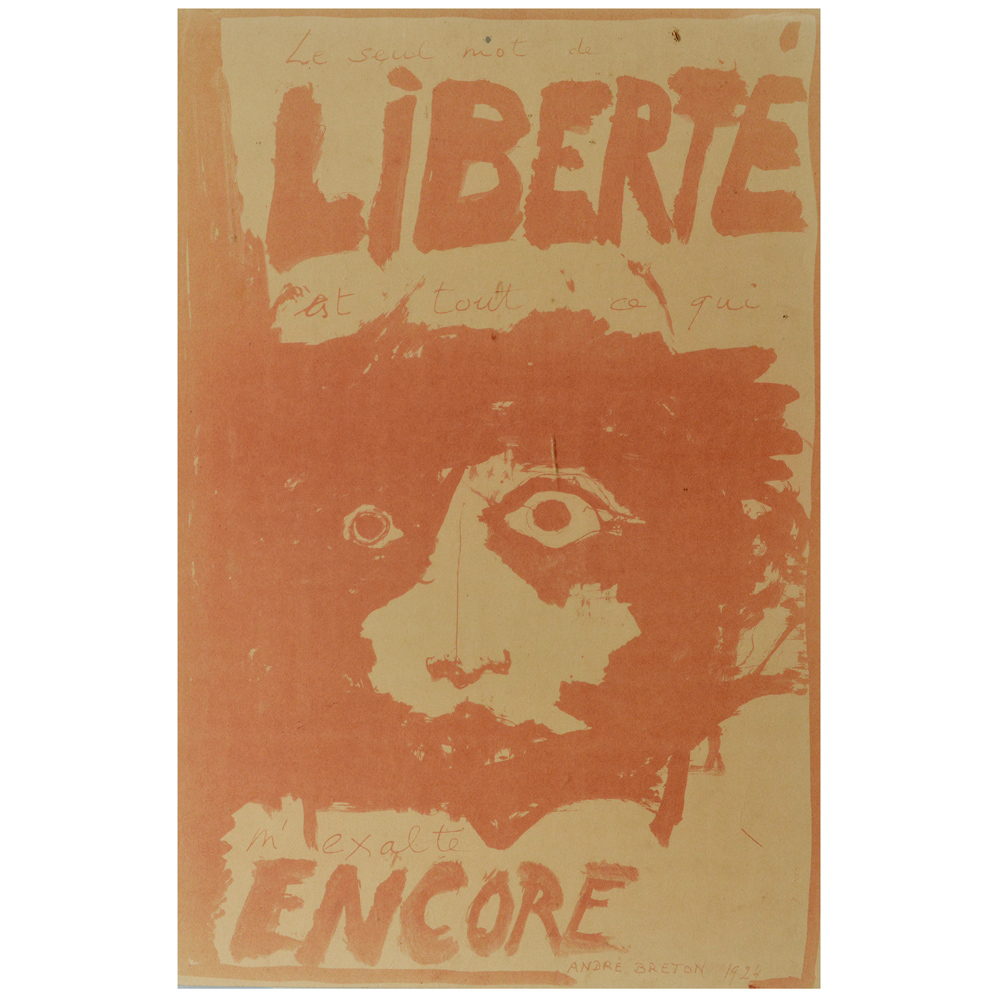 ANDRÉ BRETON (1896-1966), Liberté Encore