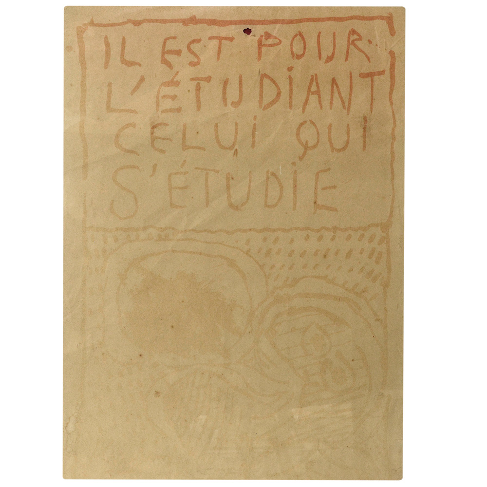 ANDRÉ BRETON (1896-1966), IL EST POUR L ETUDIANT CELUI QUI S ETUDIE