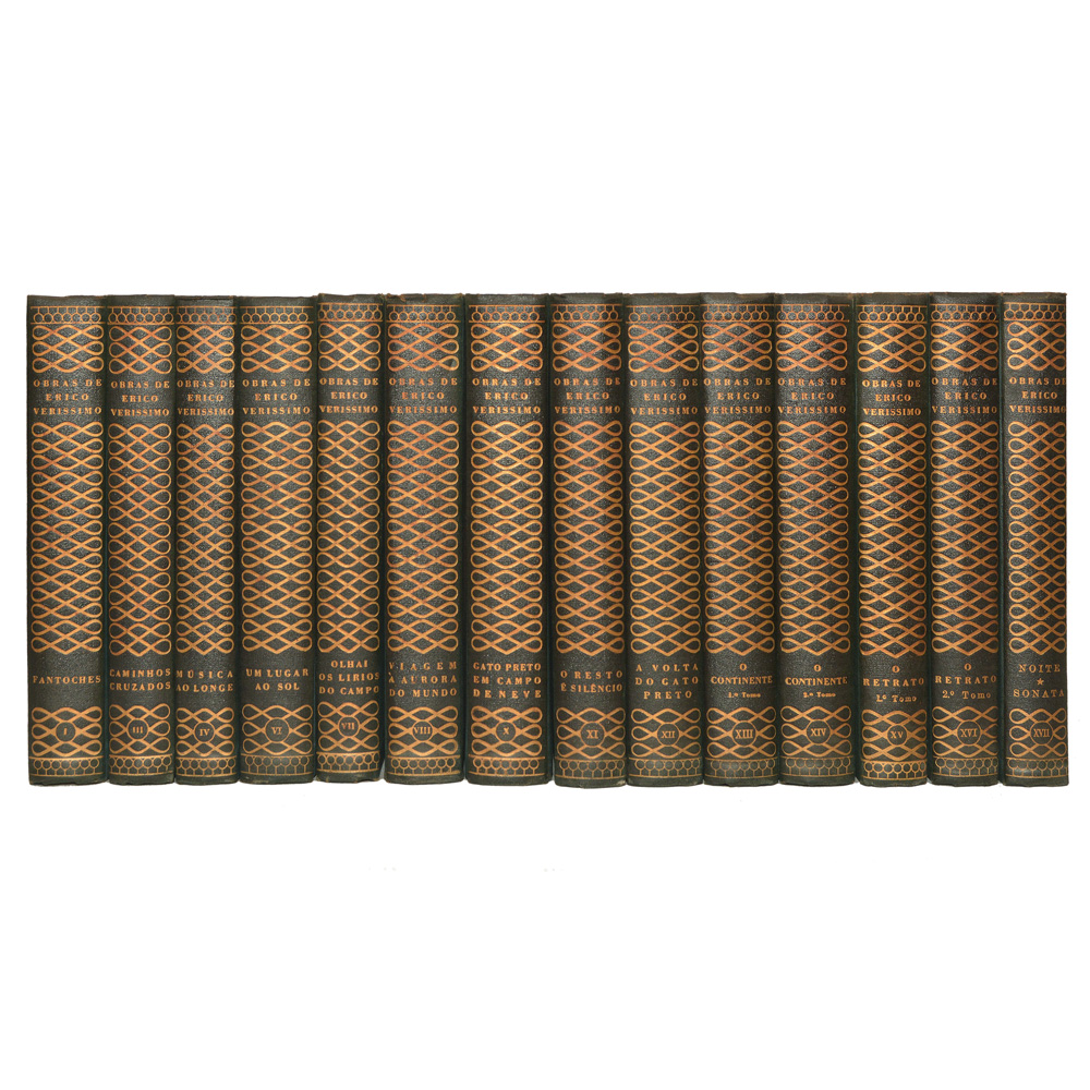 Lote composto por 14 livros sendo: Obras de Erico Verissimo – 1956...