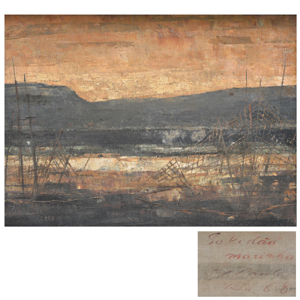 José Paulo Moreira da Fonseca (1922-2004), Solidão Marinha – Rio. 1968