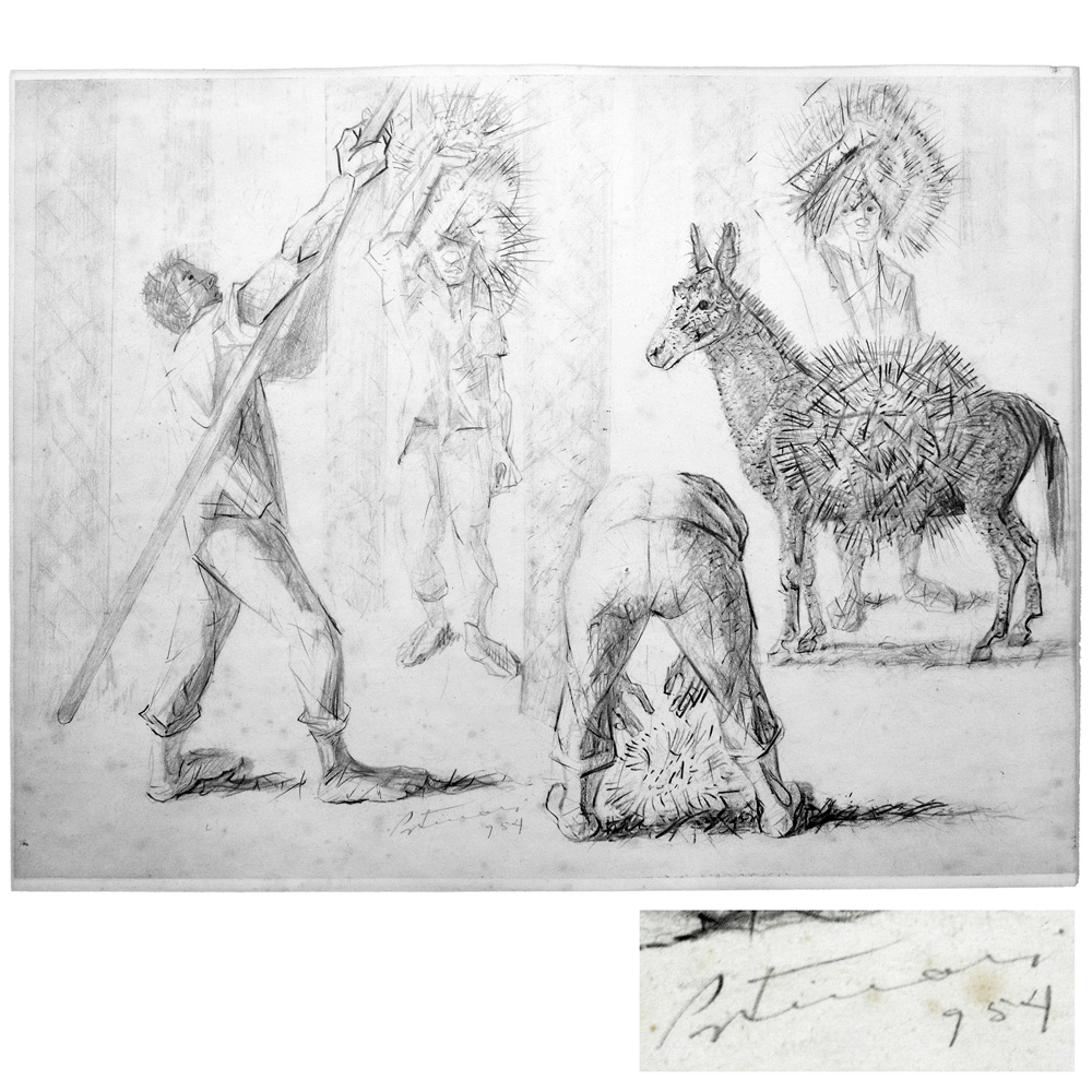 Cândido Portinari (1903-1962), Sertão - 1954