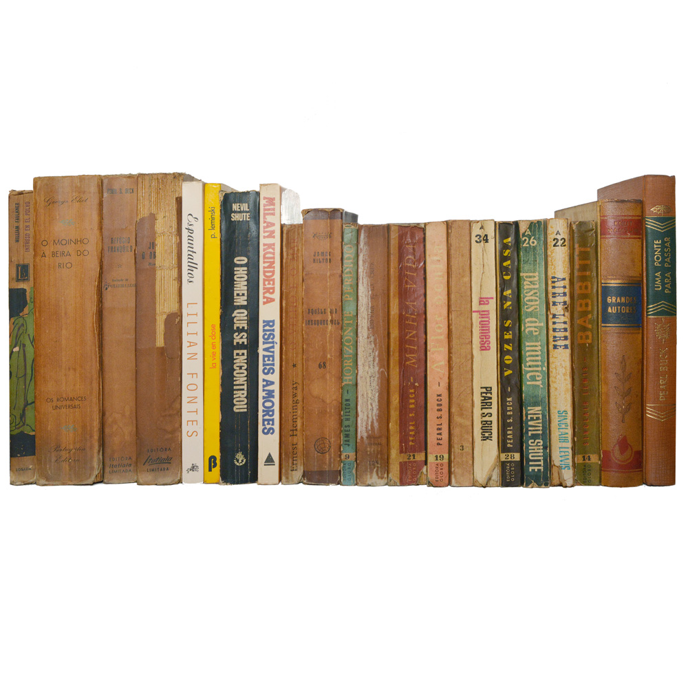 Lote composto por 22 livros de assuntos variados