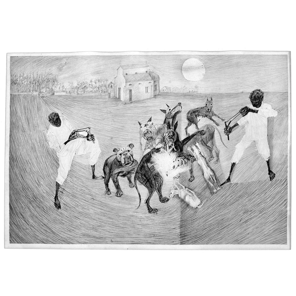 Cândido Portinari (1903-1962), Briga de cães