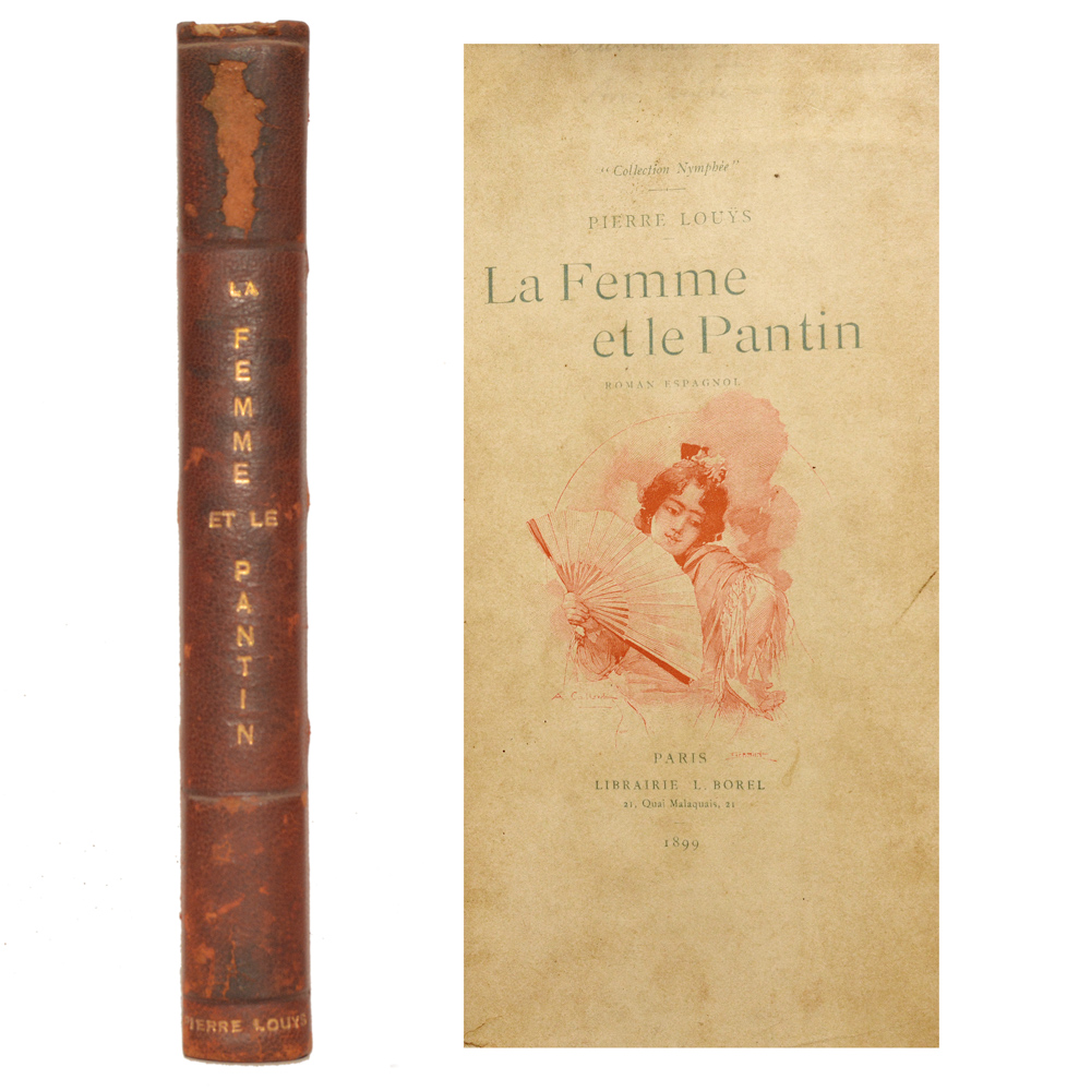 Livro: La Femme ET Le Pantin – Pierre Louys. 1899.