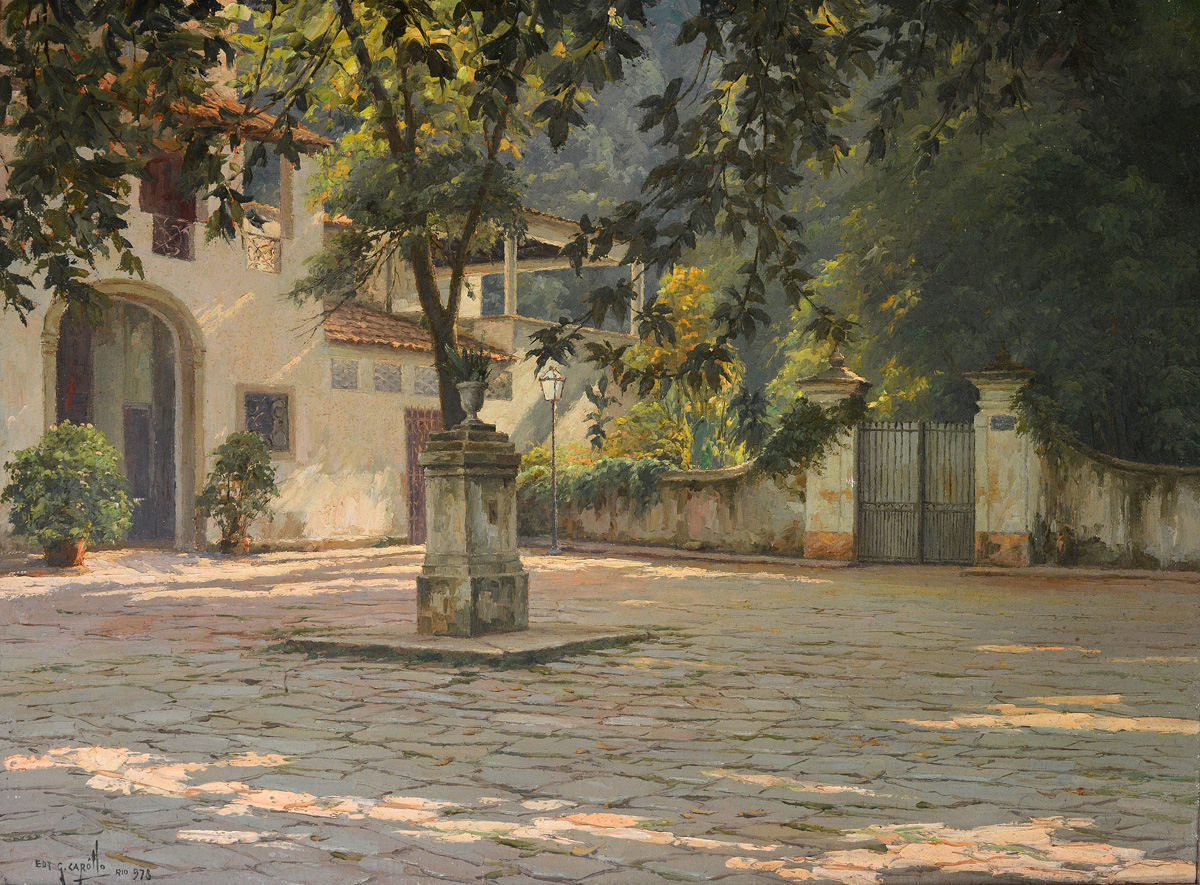 Edy Gomes Carôllo (1925-2000), "Largo do Boticário"