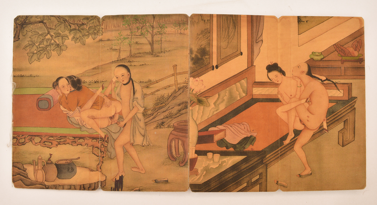 Livro Erótico - RARÍSSIMO LIVRO CHINÊS CIRCA SÉCULO XIX, ERÓTICO, 5... - foto 2 de 4