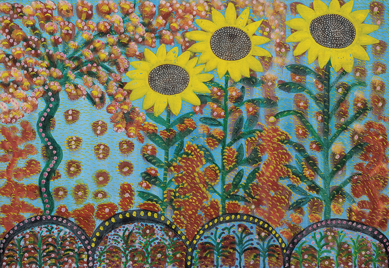 Grauben  (1889-1972), Girassóis, 1965