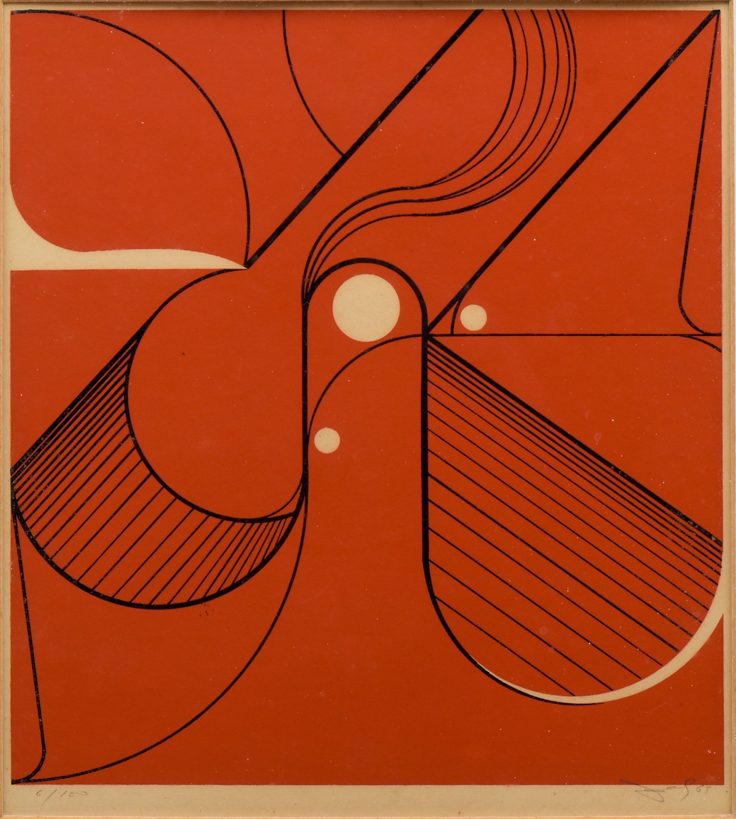 Abelardo Zaluar (1924-1987), Abstrato, 1969 - foto 1 de 4