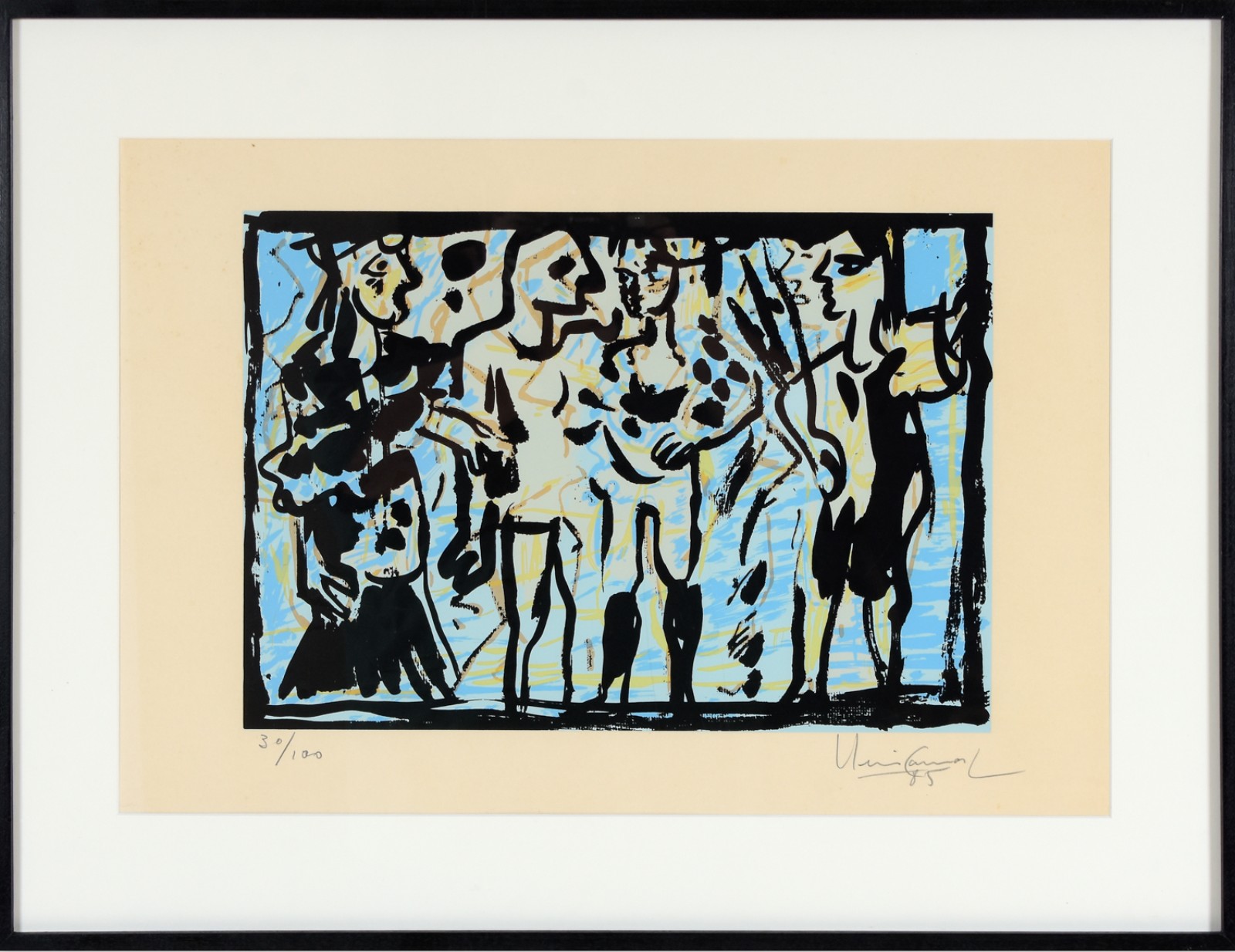 Iberê Camargo (1914-1994), Figuras e manequim - foto 1 de 4