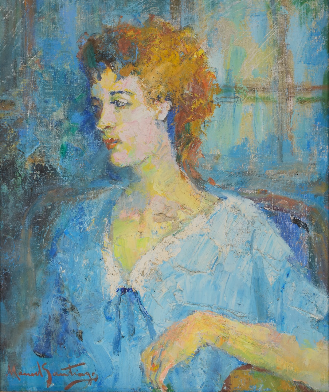 Manoel Santiago (1897-1987), Figura feminina - foto 1 de 5