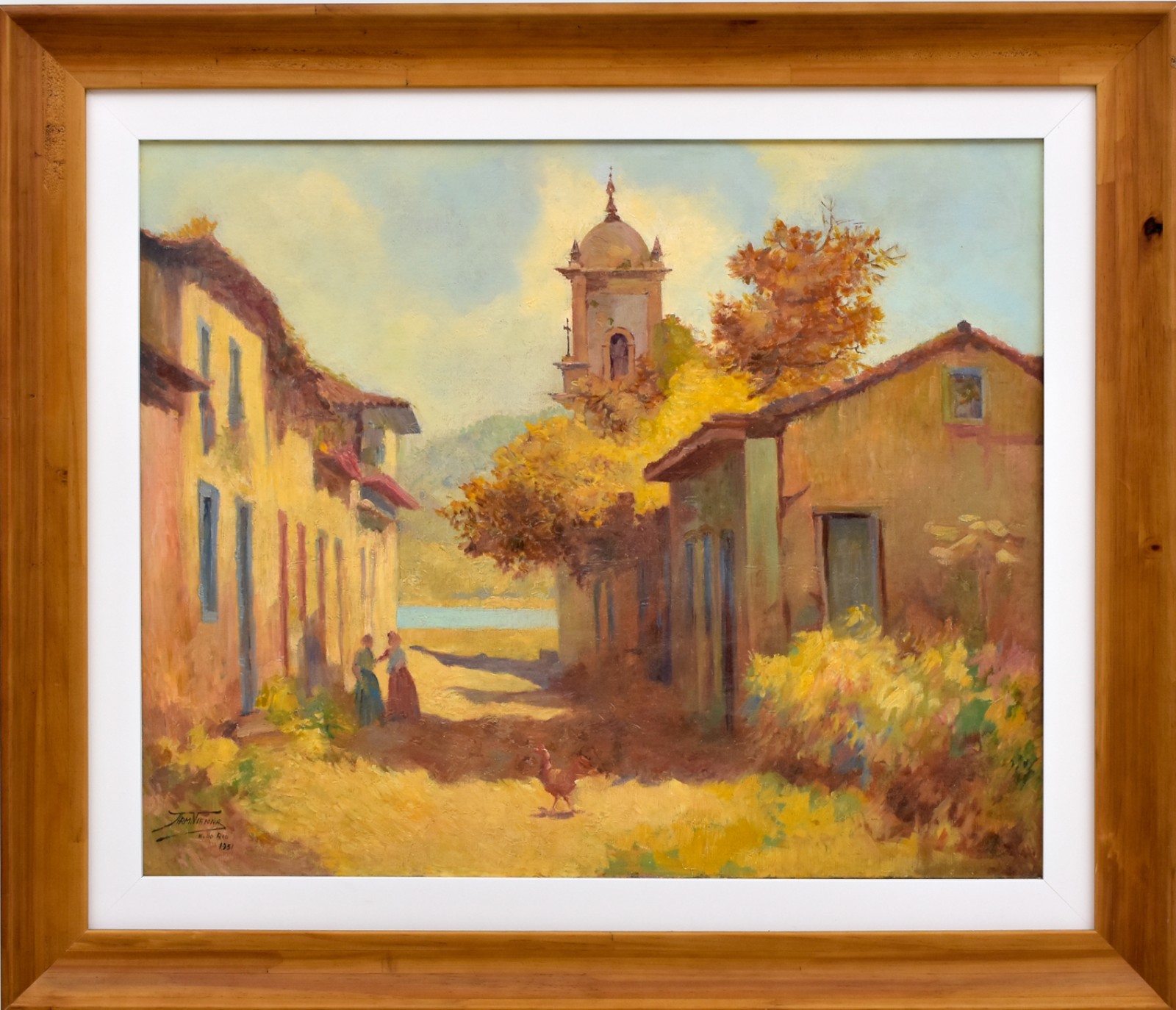 Armando Vianna (1897-1992), Beco antigo, 1957 - foto 1 de 6