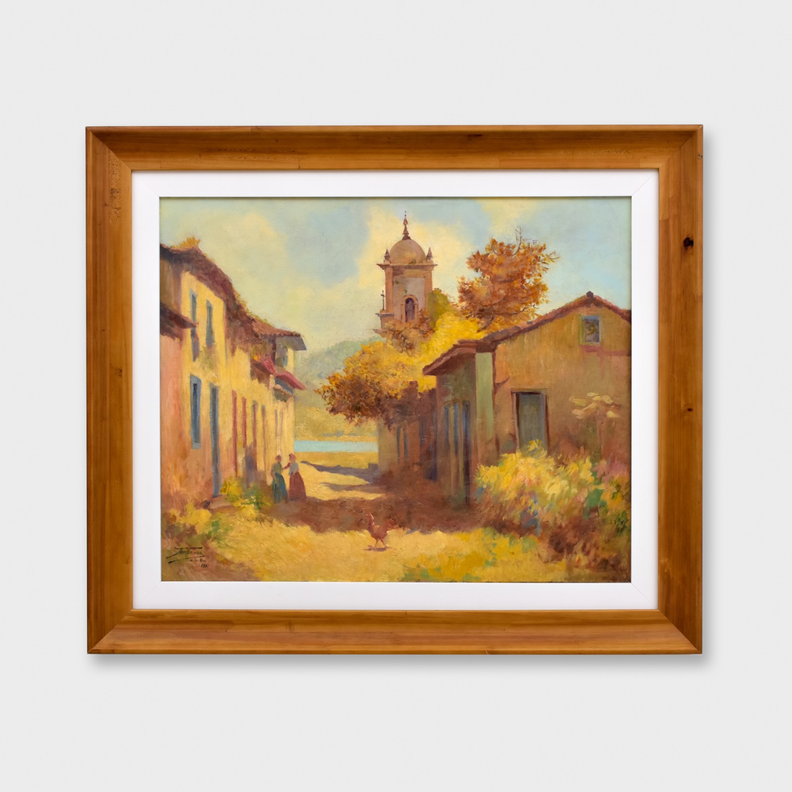 Armando Vianna (1897-1992), Beco antigo, 1957 - foto 2 de 6