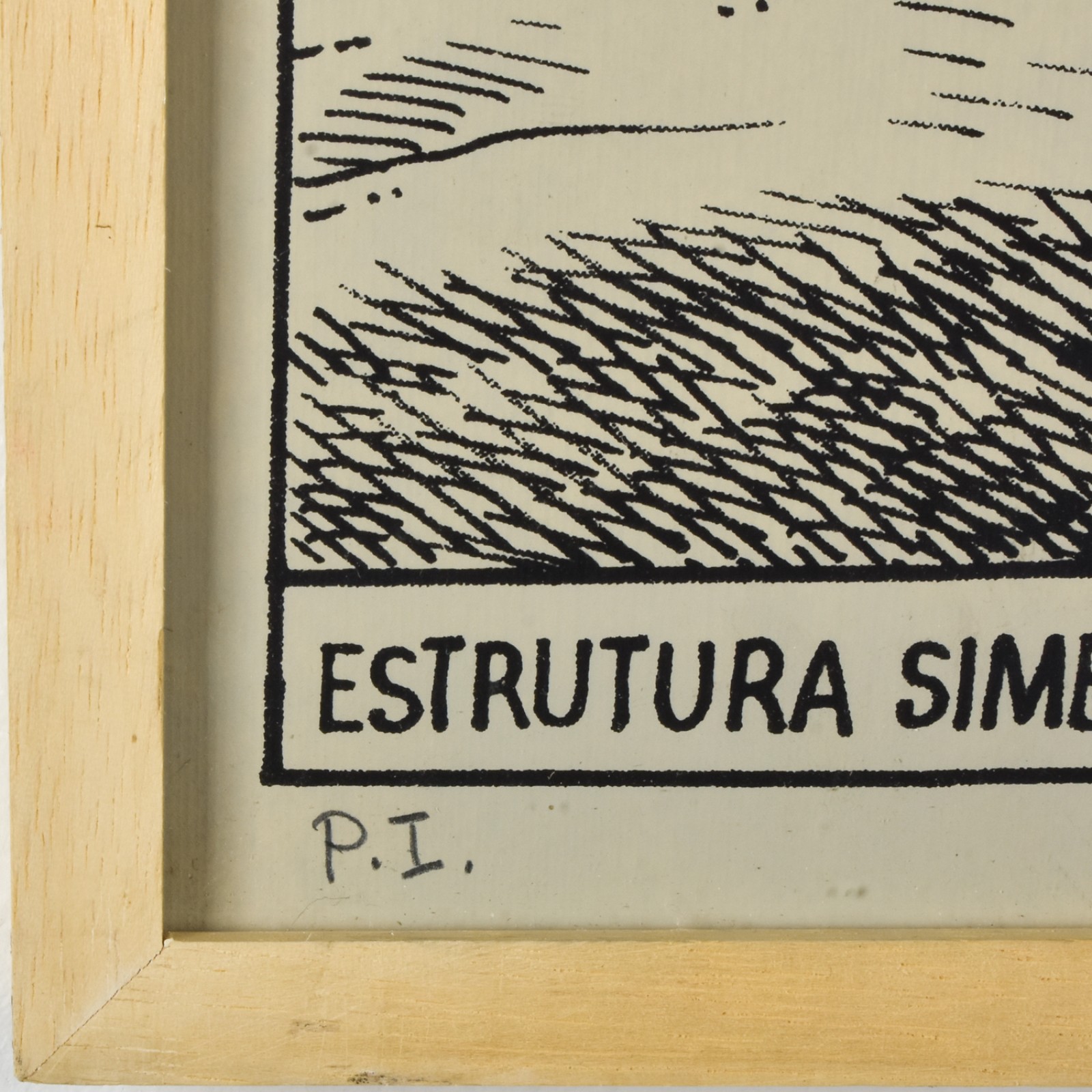 Roberto Magalhães (1940), Estrutura simbólica comparativa da massa esférica posicionada sob o edifício na paisagem materializada na superfície da mente humana, 2017 - foto 4 de 5