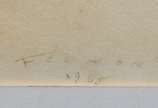 Samson Flexor (1907-1971), Sem Título - Aquarela s/ papel<br>Ass. inf. direito