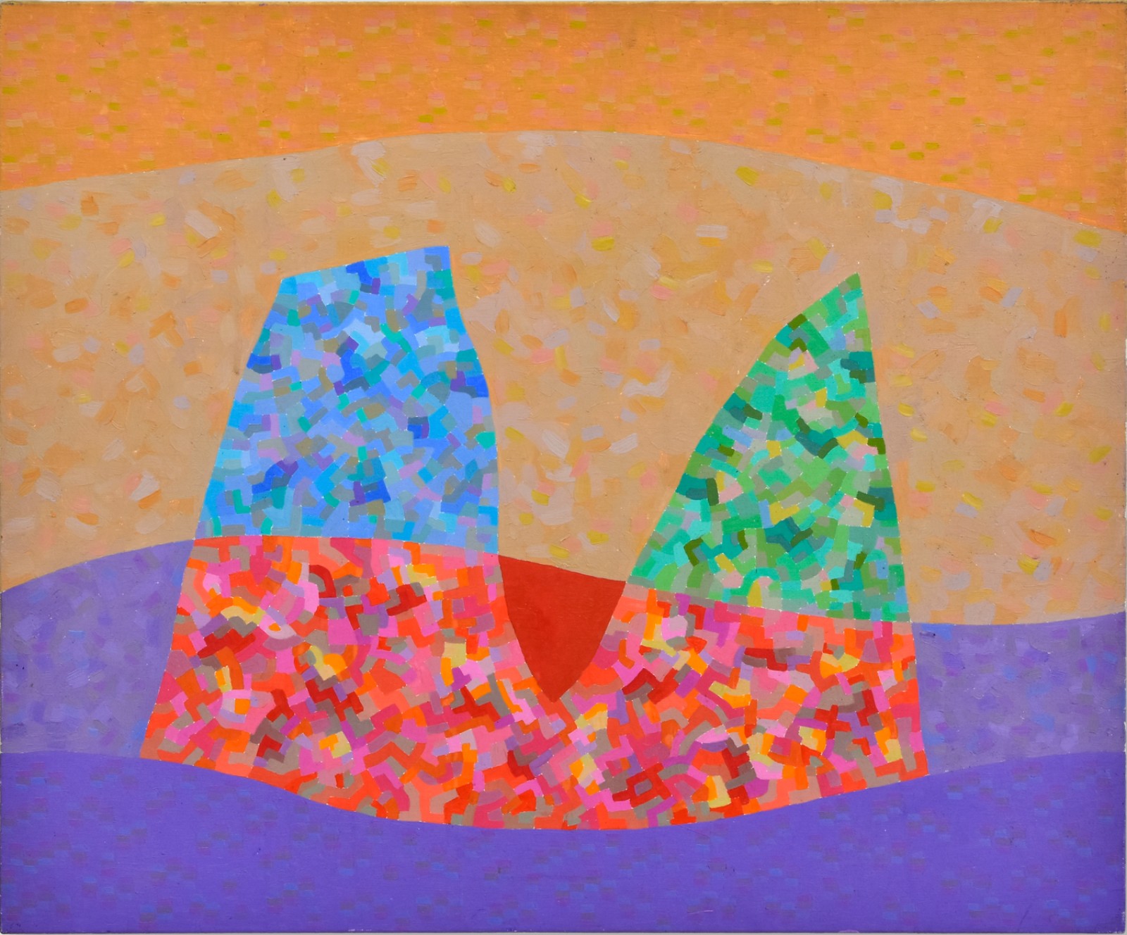 José Maria Dias da Cruz (1935), Pássaro na paisagem, 2003 - foto 1 de 3