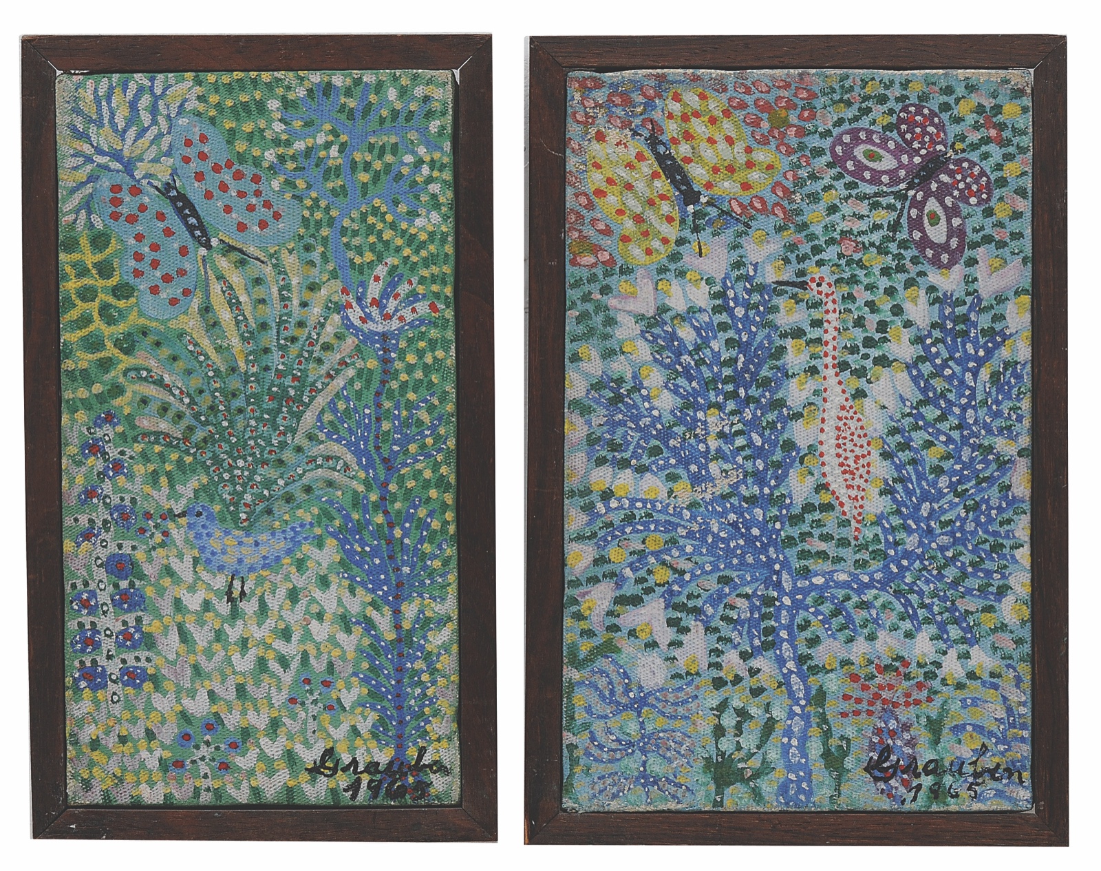 Grauben  (1889-1972), Floresta - Pendant, 1965 - foto 1 de 3