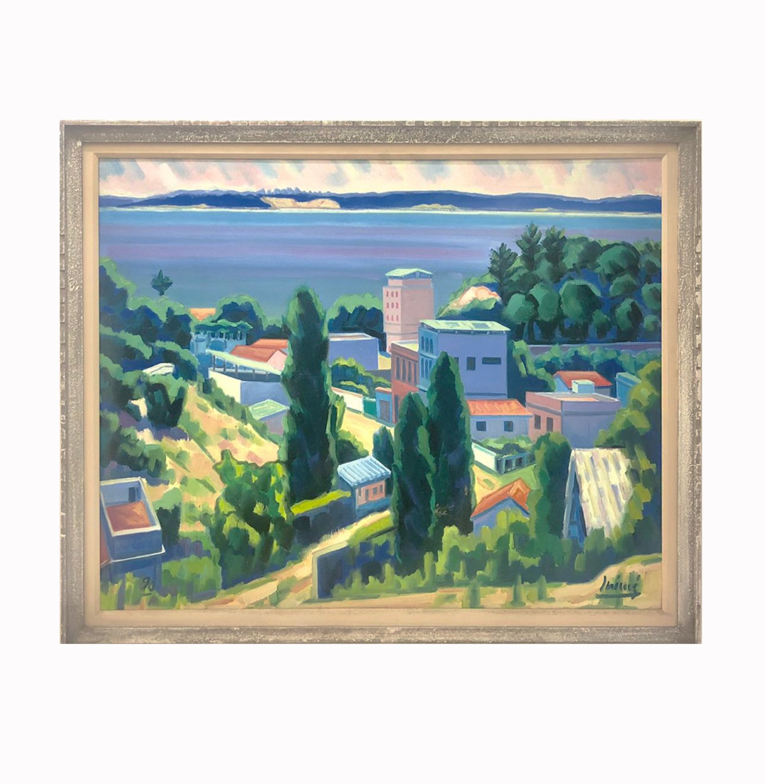Inimá de Paula (1918-1999), Paisagem e Mar - Nova almeida, 1990 - foto 2 de 3