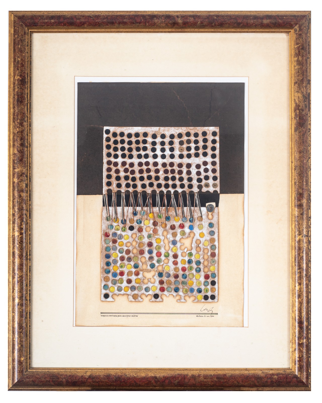 Wesley Duke Lee (1931-2010), Máquina americana para identificar valores, 196p - foto 1 de 2