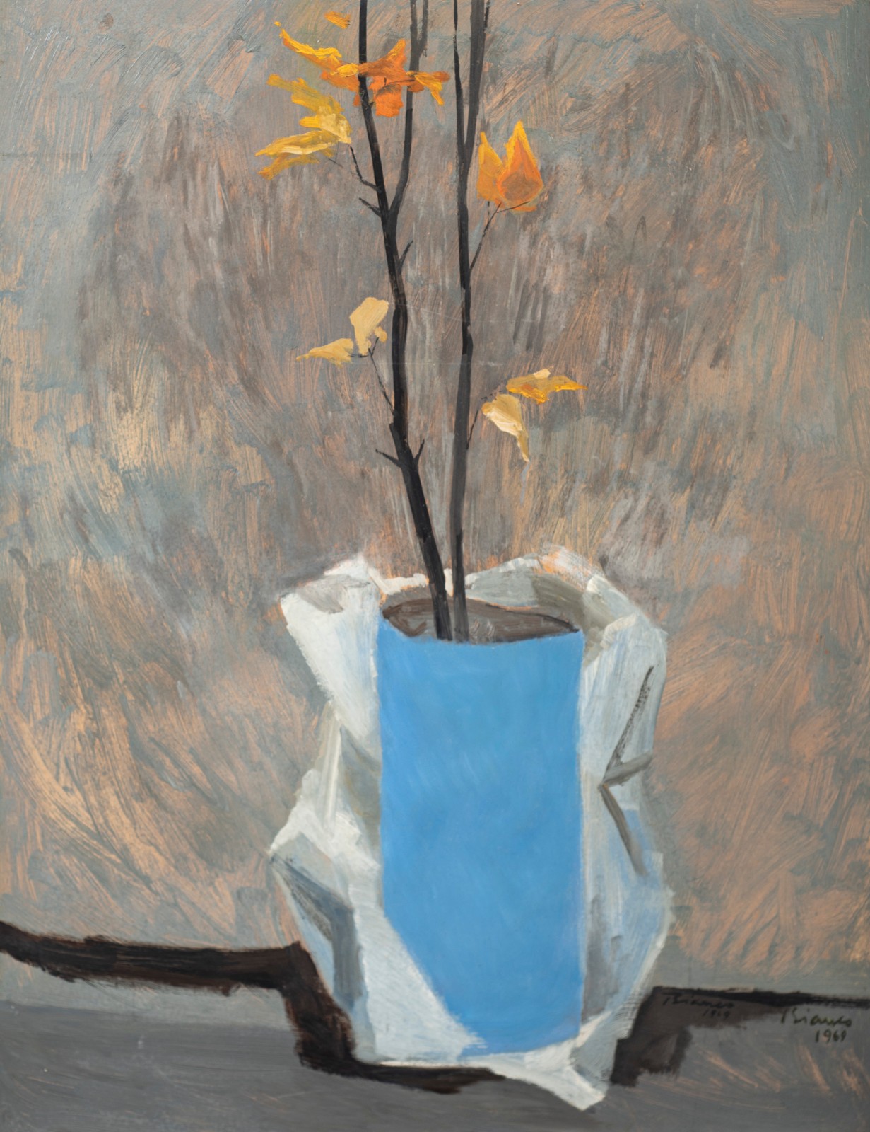 Enrico Bianco (1918-2013), Vaso de Flor, 1969