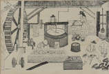 Djanira (1914-1979), Moenda - Gravura, s/ data
Ass. inf. esquerdo
19 x 27 cm