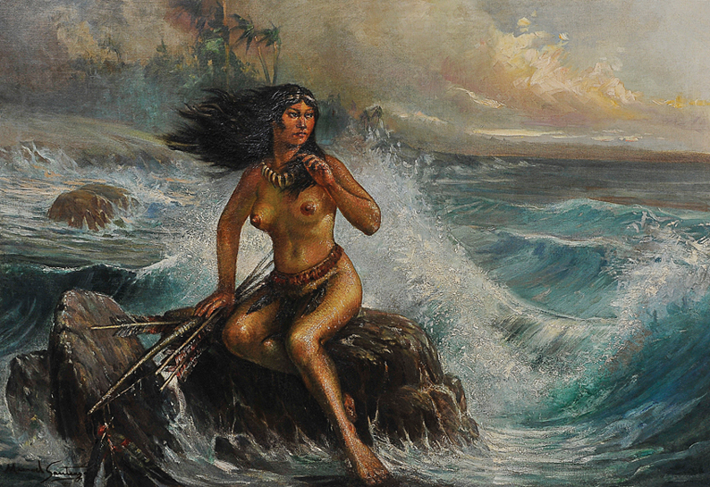 Manoel Santiago (1897-1987), Iara, Lenda Amazônica - foto 1 de 2