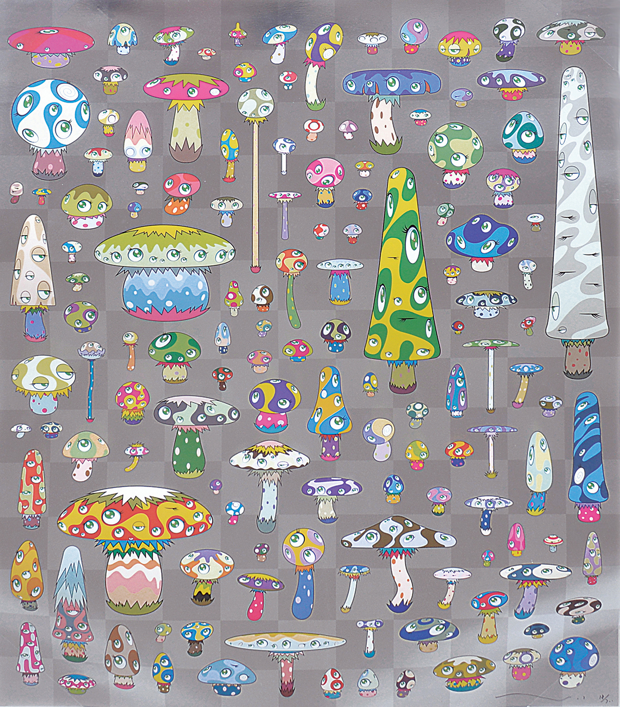 Takashi Murakami (1962), Posi mushroom - foto 1 de 3