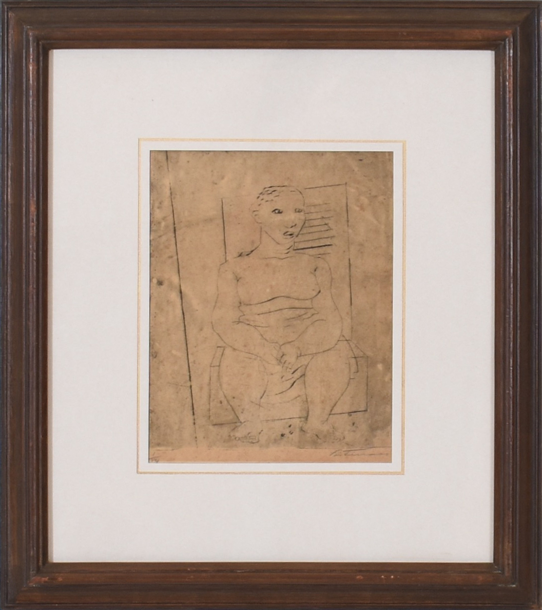 Cândido Portinari (1903-1962), Moça - foto 2 de 5