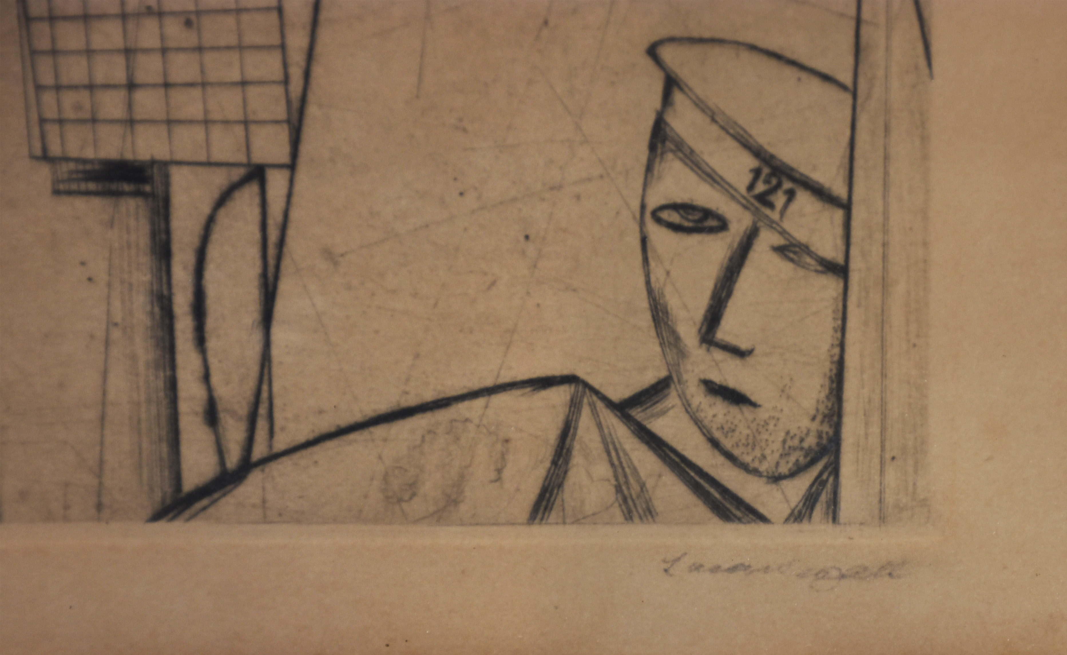 Lasar Segall (1891-1957), Marinheiro 121 - foto 2 de 3