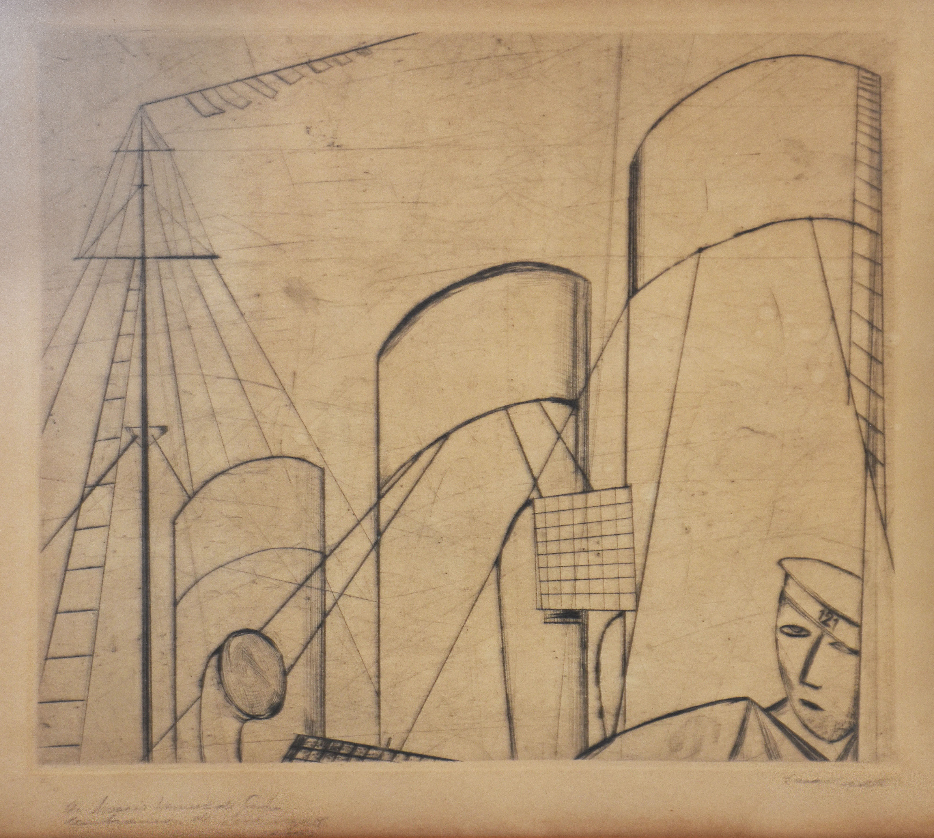 Lasar Segall (1891-1957), Marinheiro 121 - foto 1 de 3