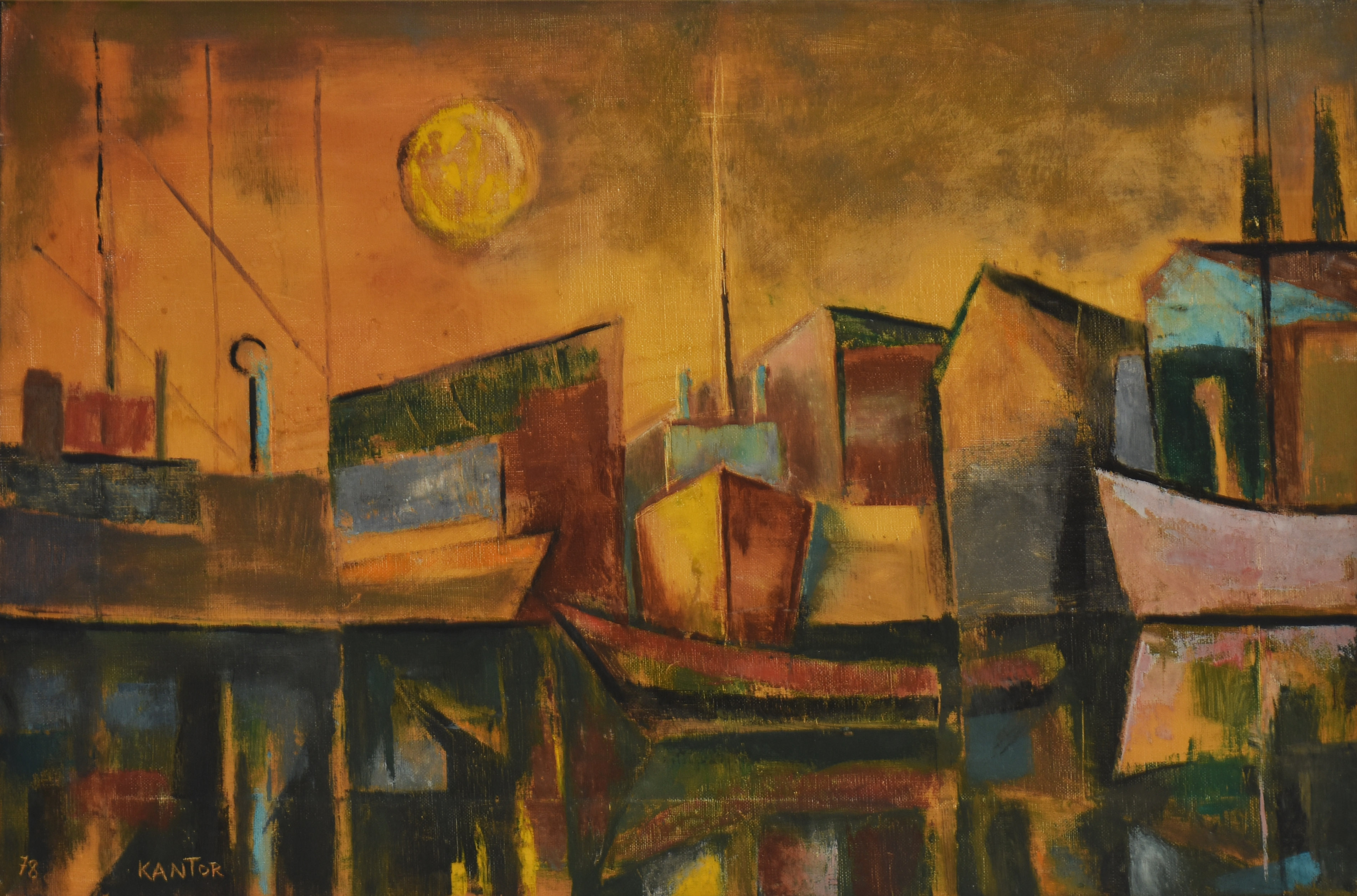 Manuel Kantor (1911-1984), Riachuelo dorado - foto 1 de 3