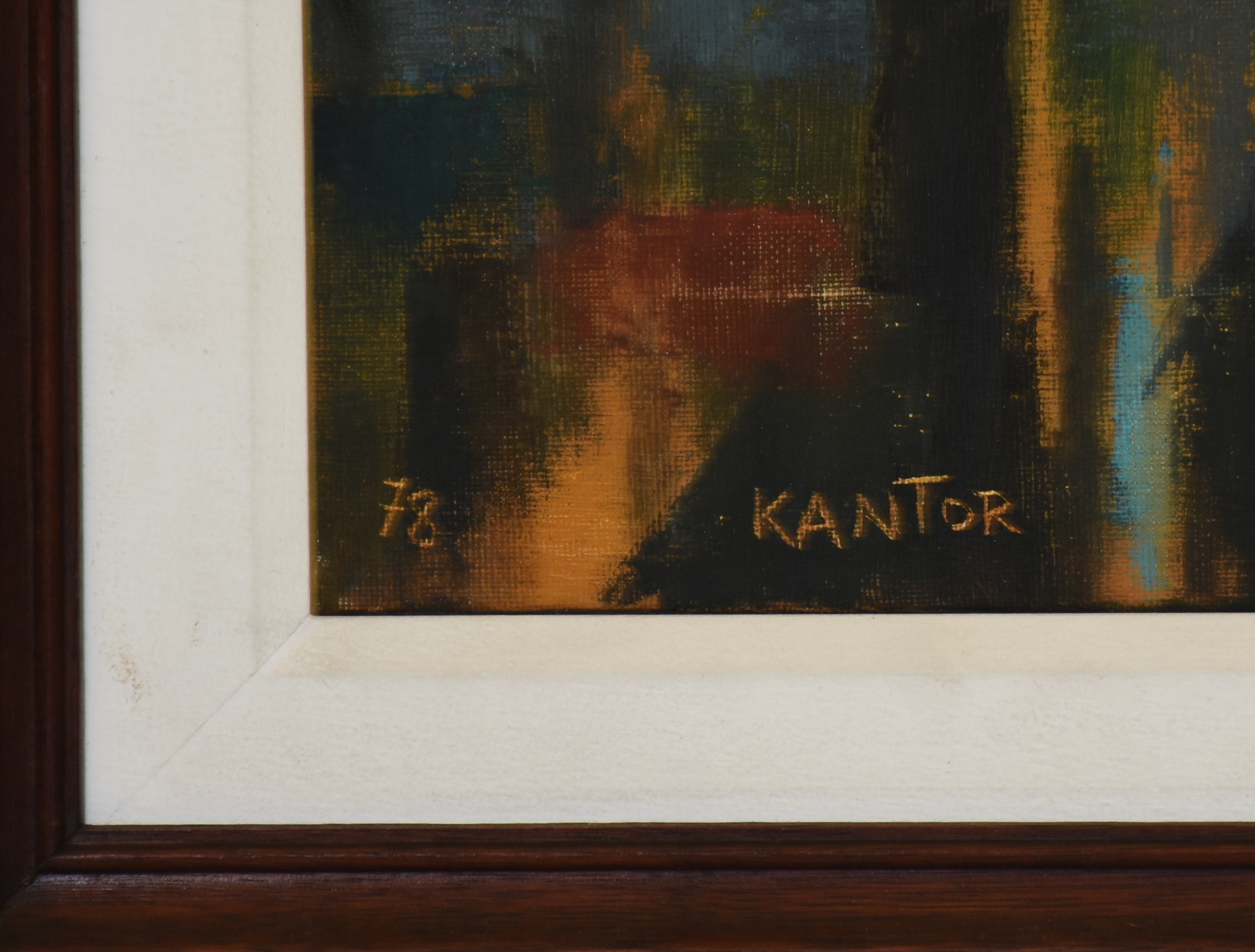 Manuel Kantor (1911-1984), Riachuelo dorado - foto 2 de 3