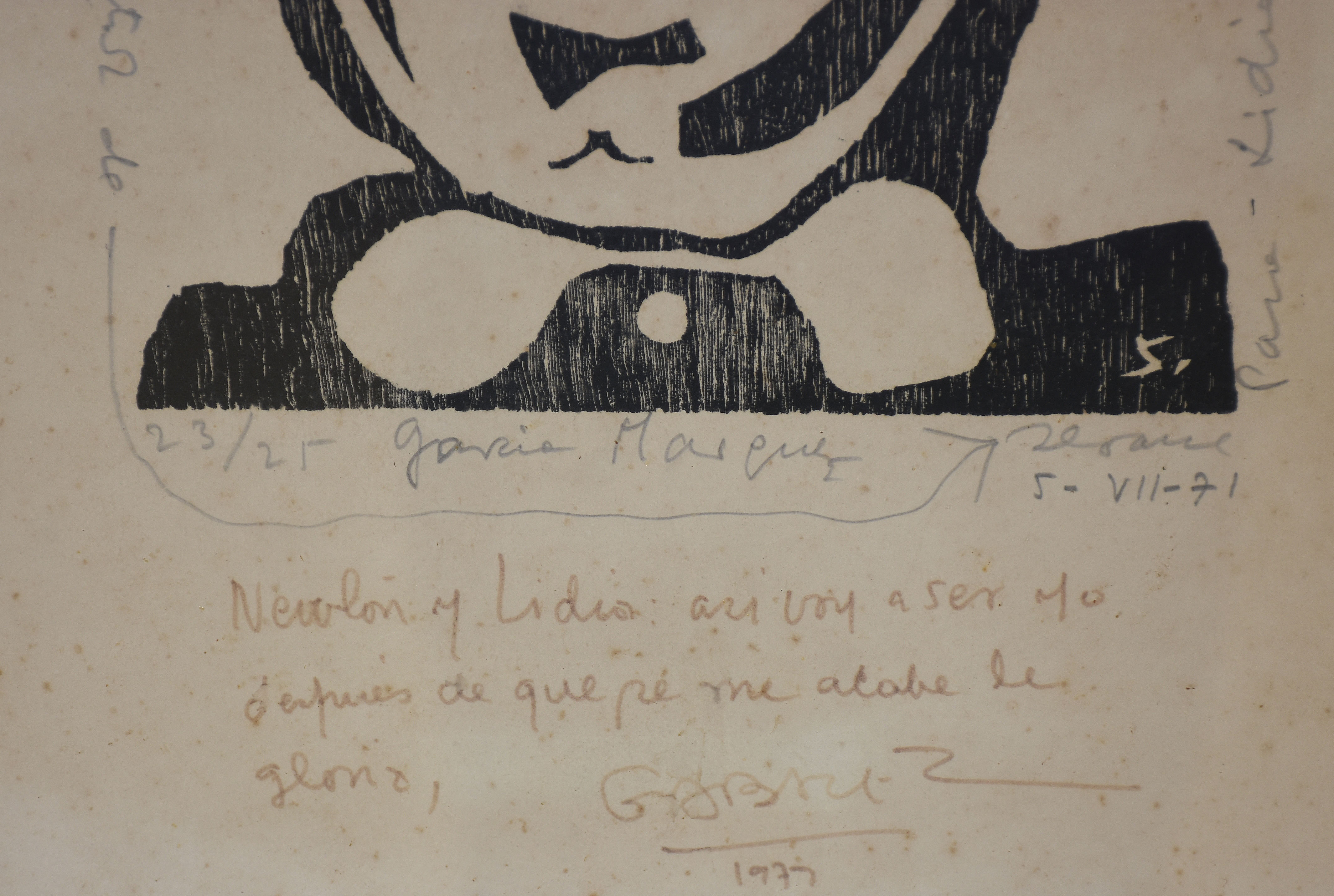 Retrato de Gabriel Garcia Marquez - foto 2 de 4