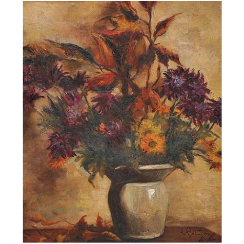 Leopoldo Gotuzzo (1887-1983), Vaso de flores - foto 1 de 3