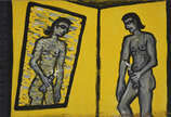 Victor Arruda (1947), Sem título - 1993
Acrílica s/ tela
Ass. verso
50 x 80  cm