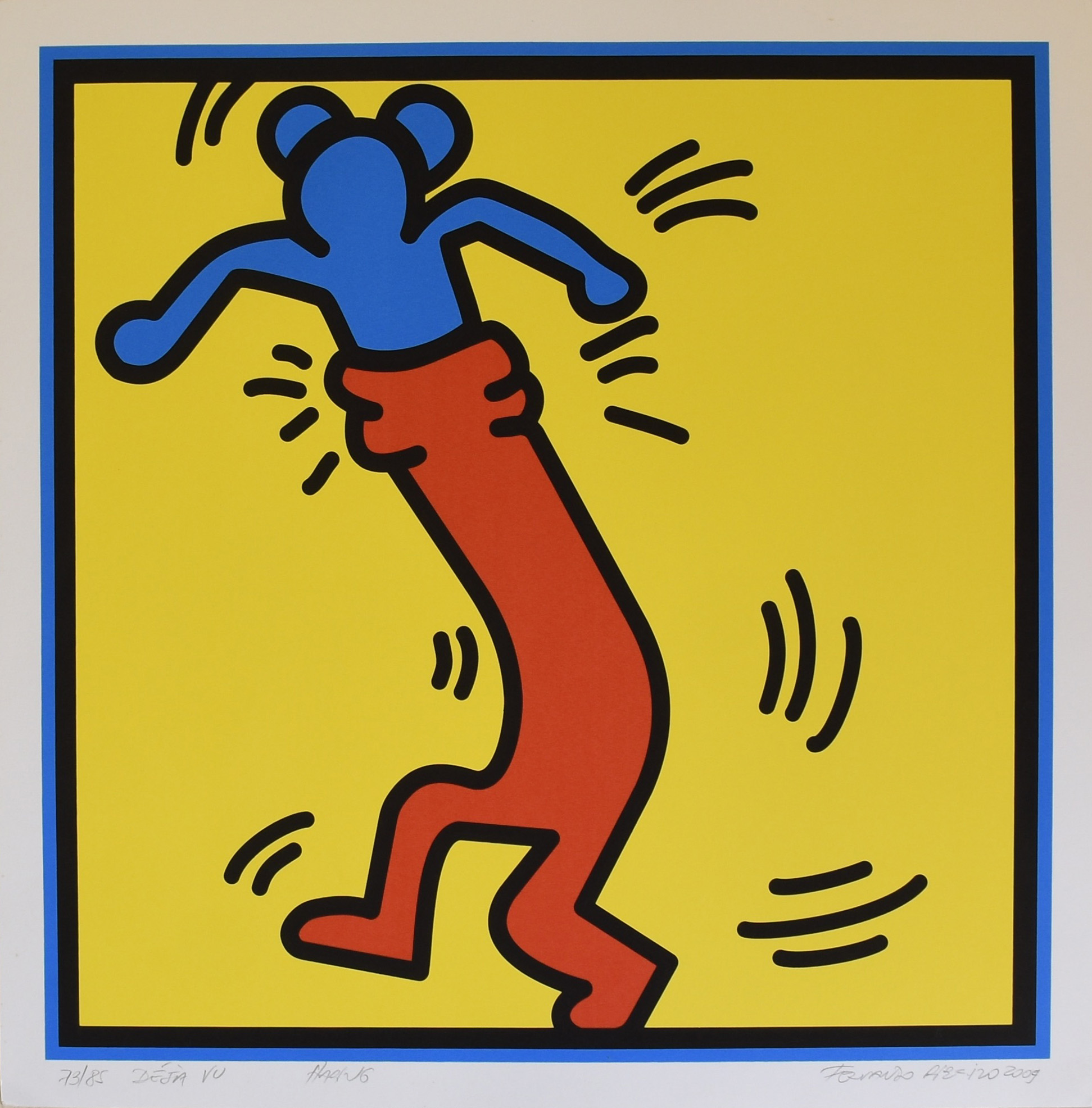 Haring, da série Déjà vu - foto 1 de 2