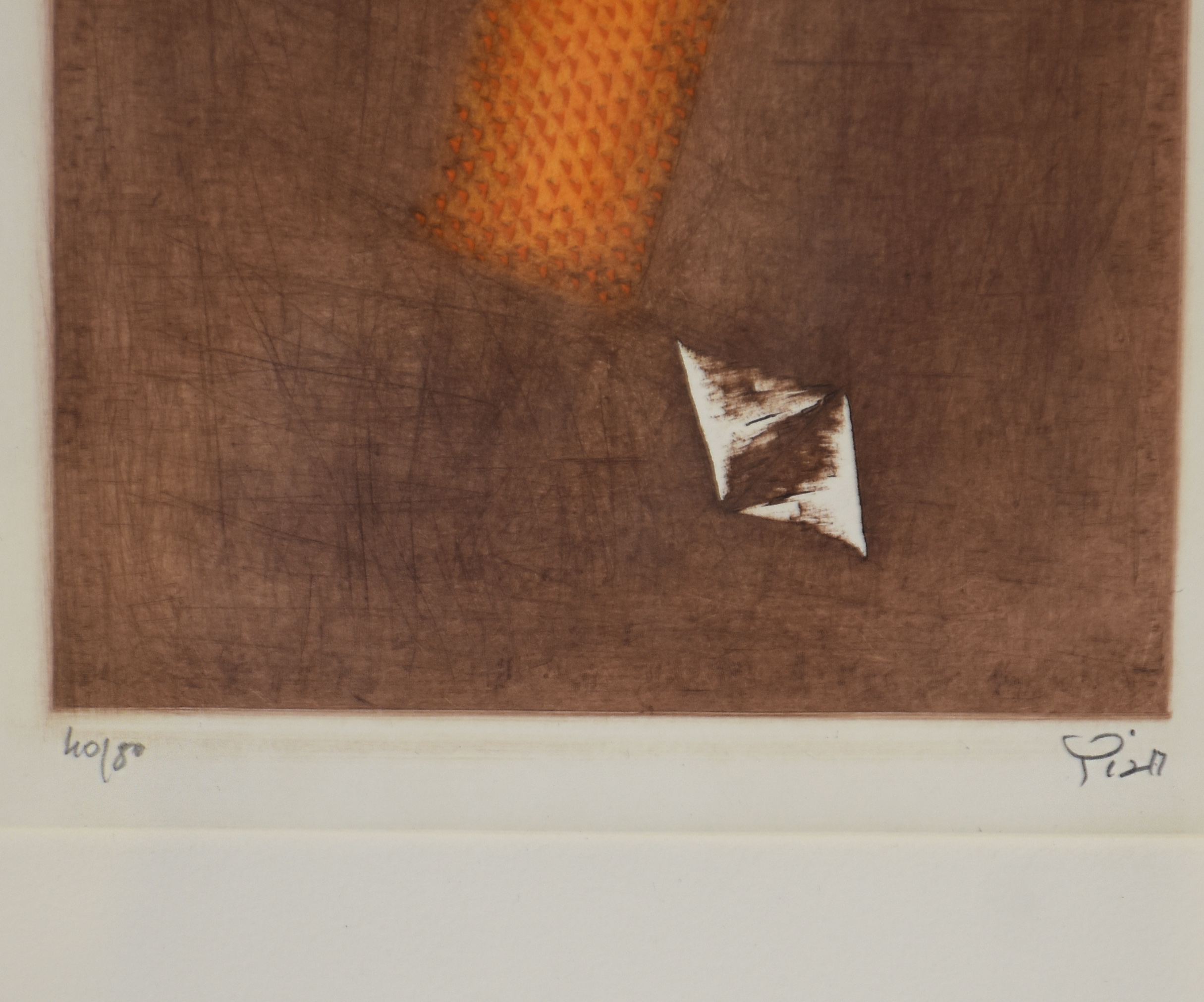 Arthur Luiz Piza (1928-2017), Rectangle orange - foto 2 de 2