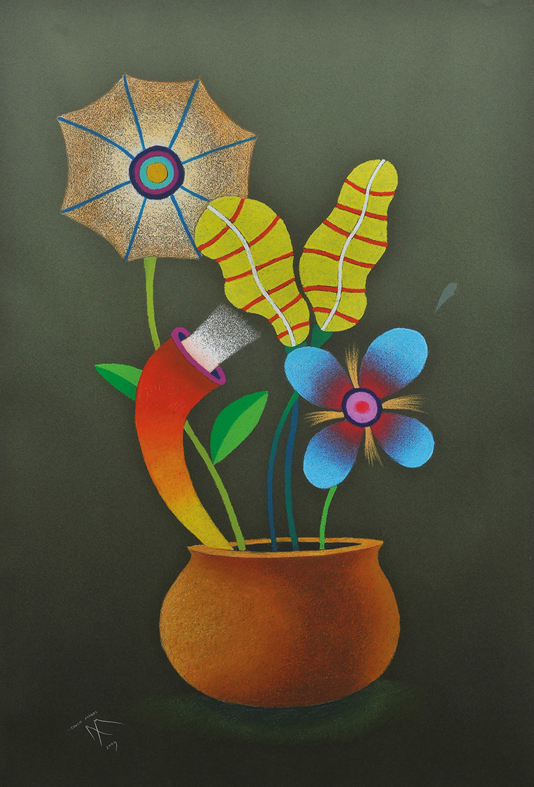 Roberto Magalhães (1940), Cinco flores