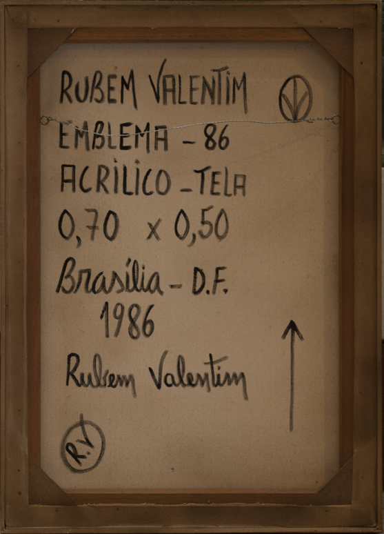 Rubem Valentim (1922-1991), Emblema, Brasília - foto 2 de 2