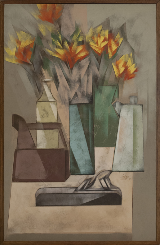 Carlos Scliar (1920-2001), Ferro de passar, flores etc - foto 3 de 3