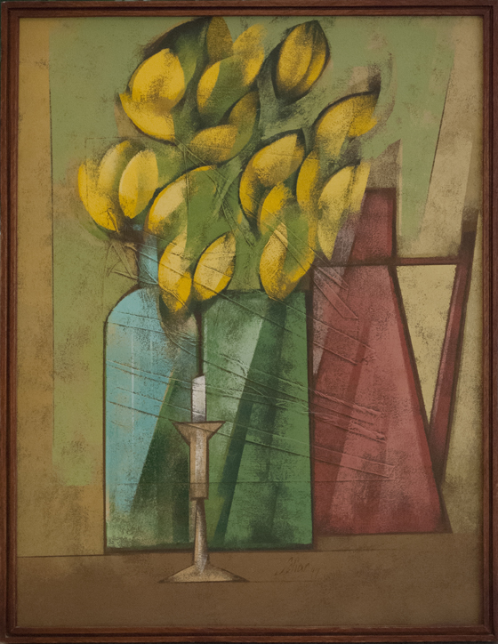 Carlos Scliar (1920-2001), Flores, garrafa etc - foto 3 de 3