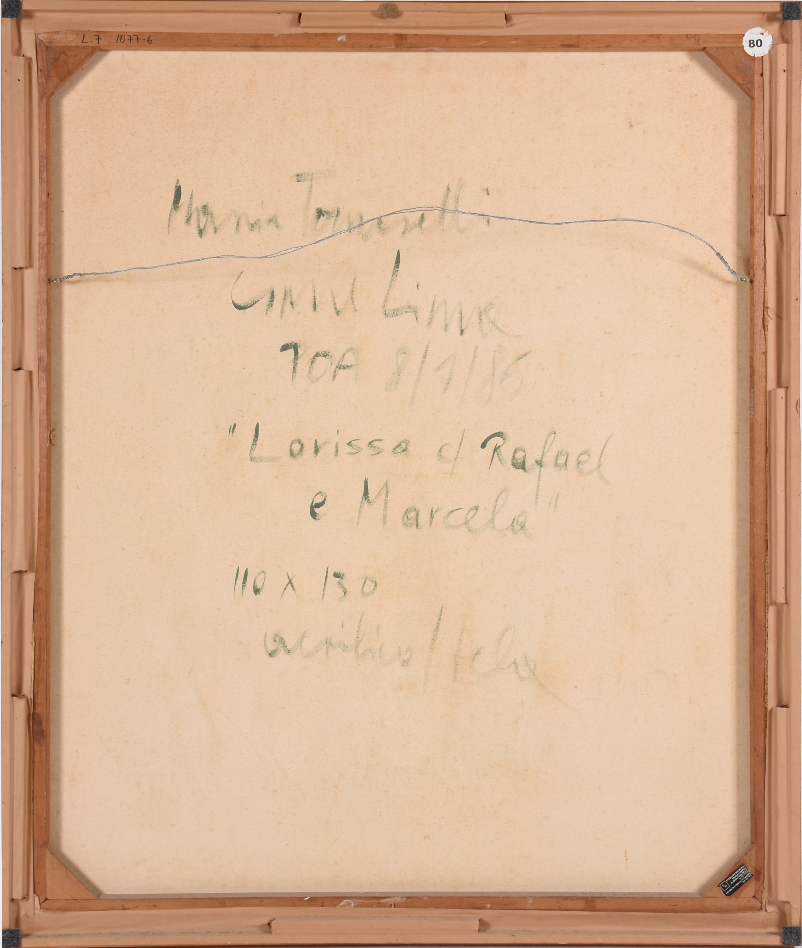 Maria Tomaselli (1941), Larissa c/ Rafael e Marcela - foto 3 de 3