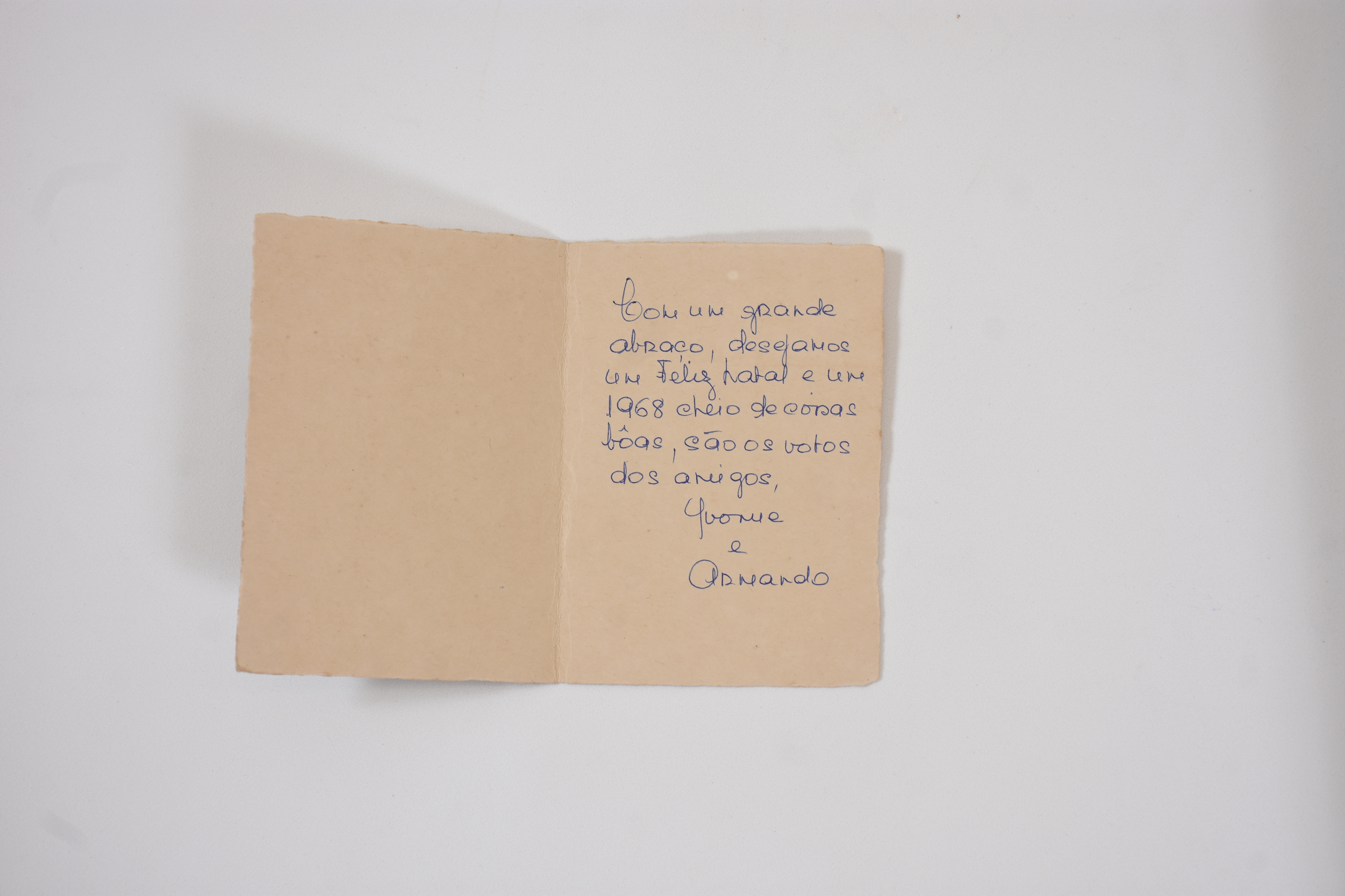 Antonio Bandeira (1922-1967), Cartão de natal - foto 3 de 3