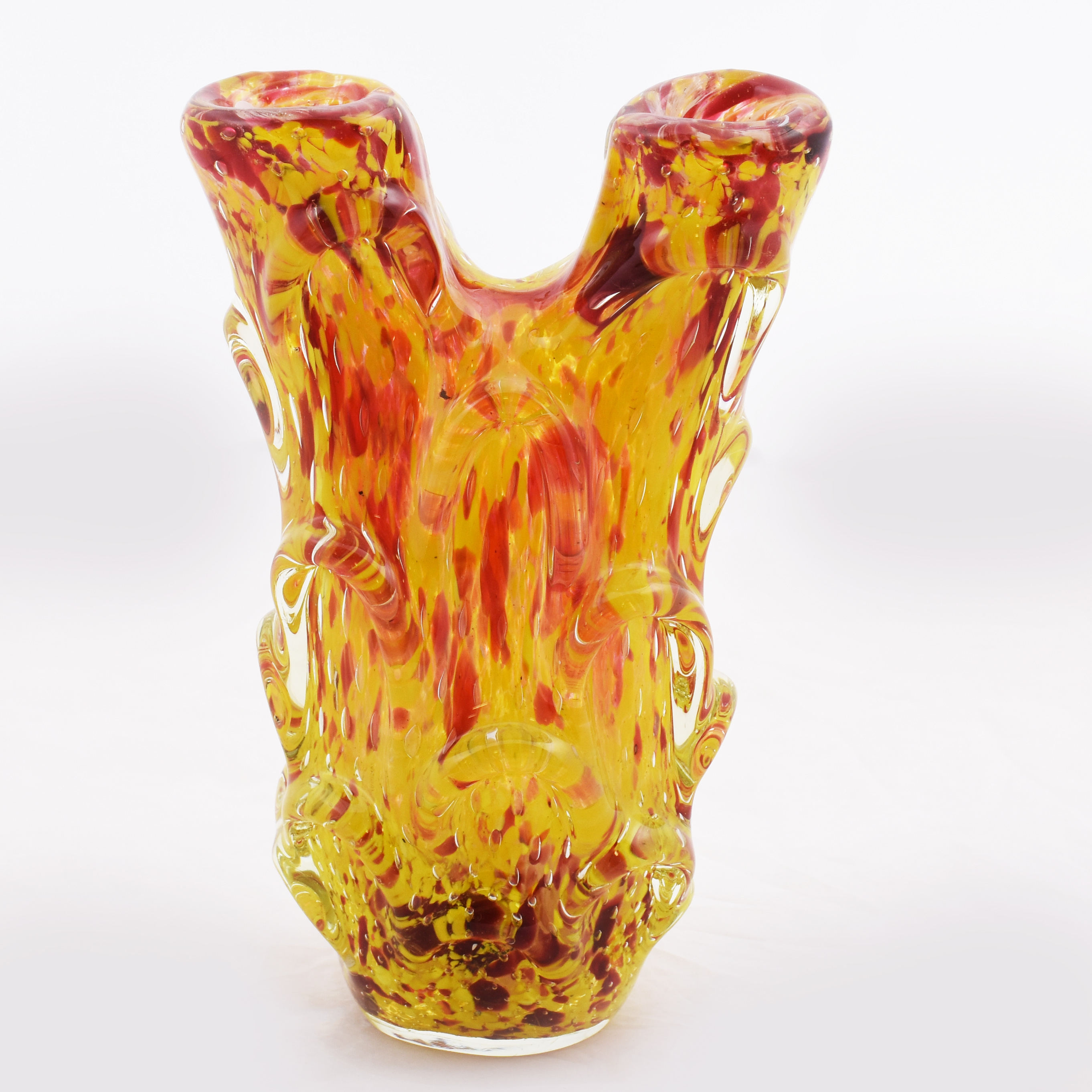 Vaso em vidro artístico soprado de Murano - foto 1 de 3