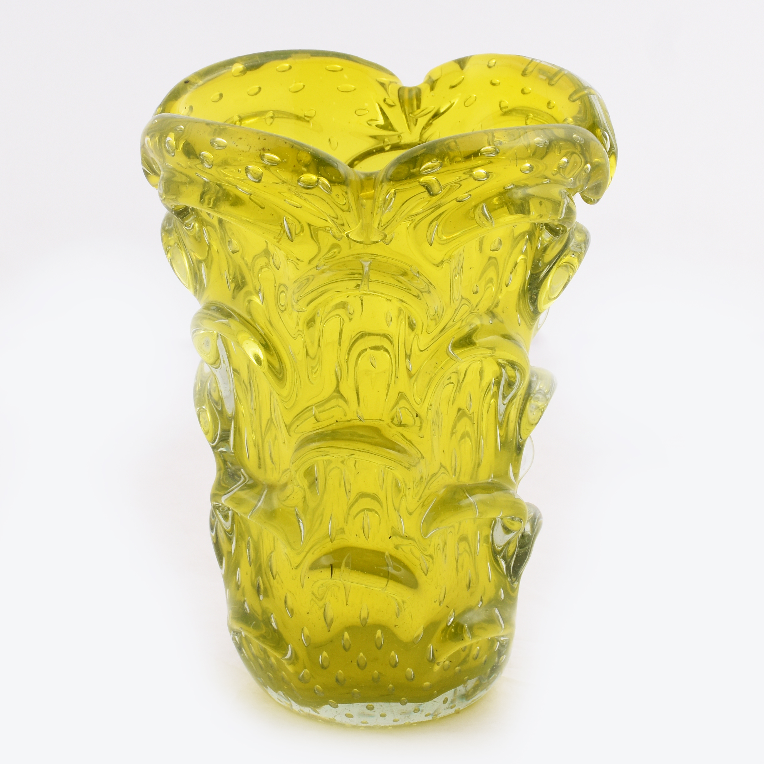 Vaso em vidro artístico soprado de Murano - foto 1 de 3