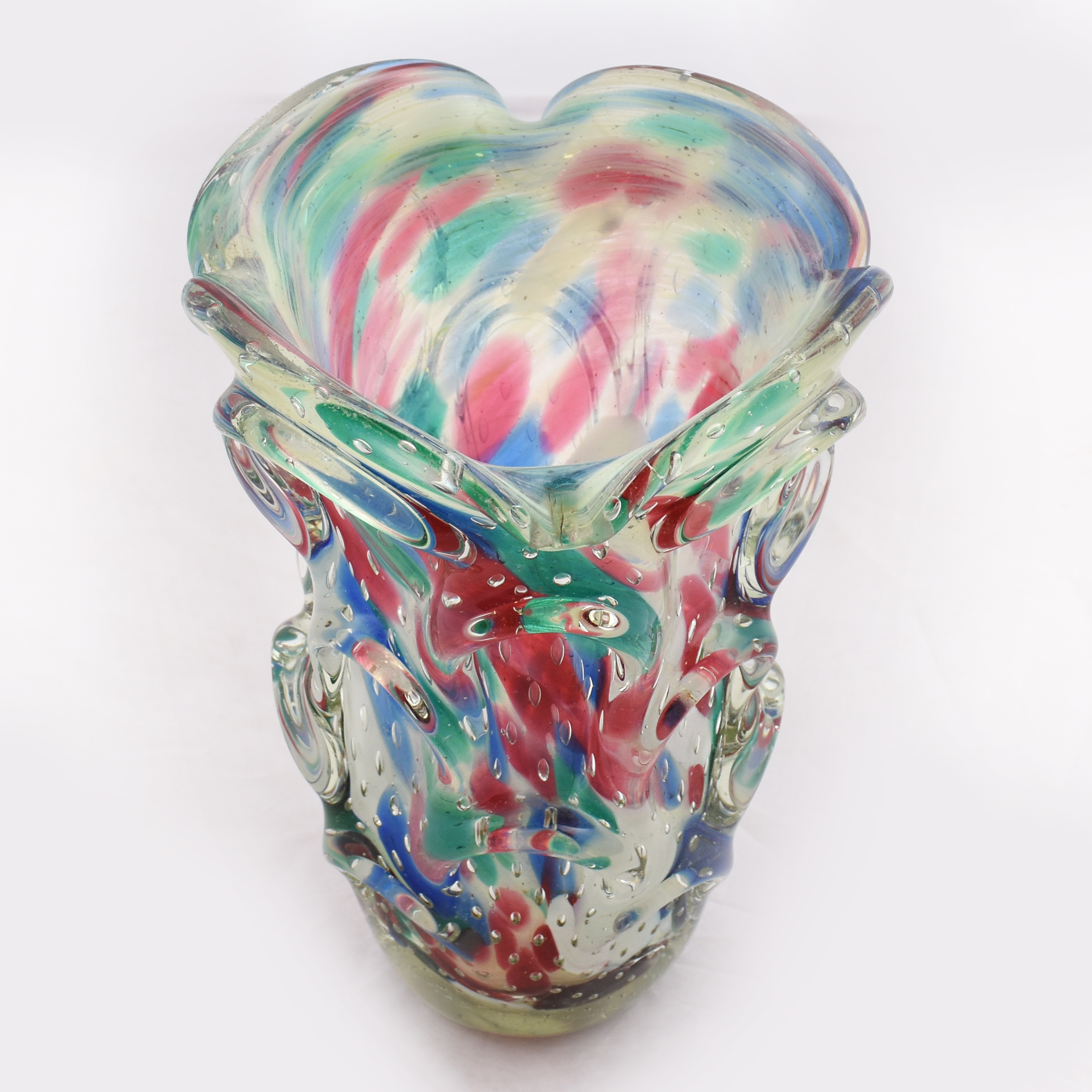 Vaso em vidro artístico soprado de Murano - foto 3 de 3