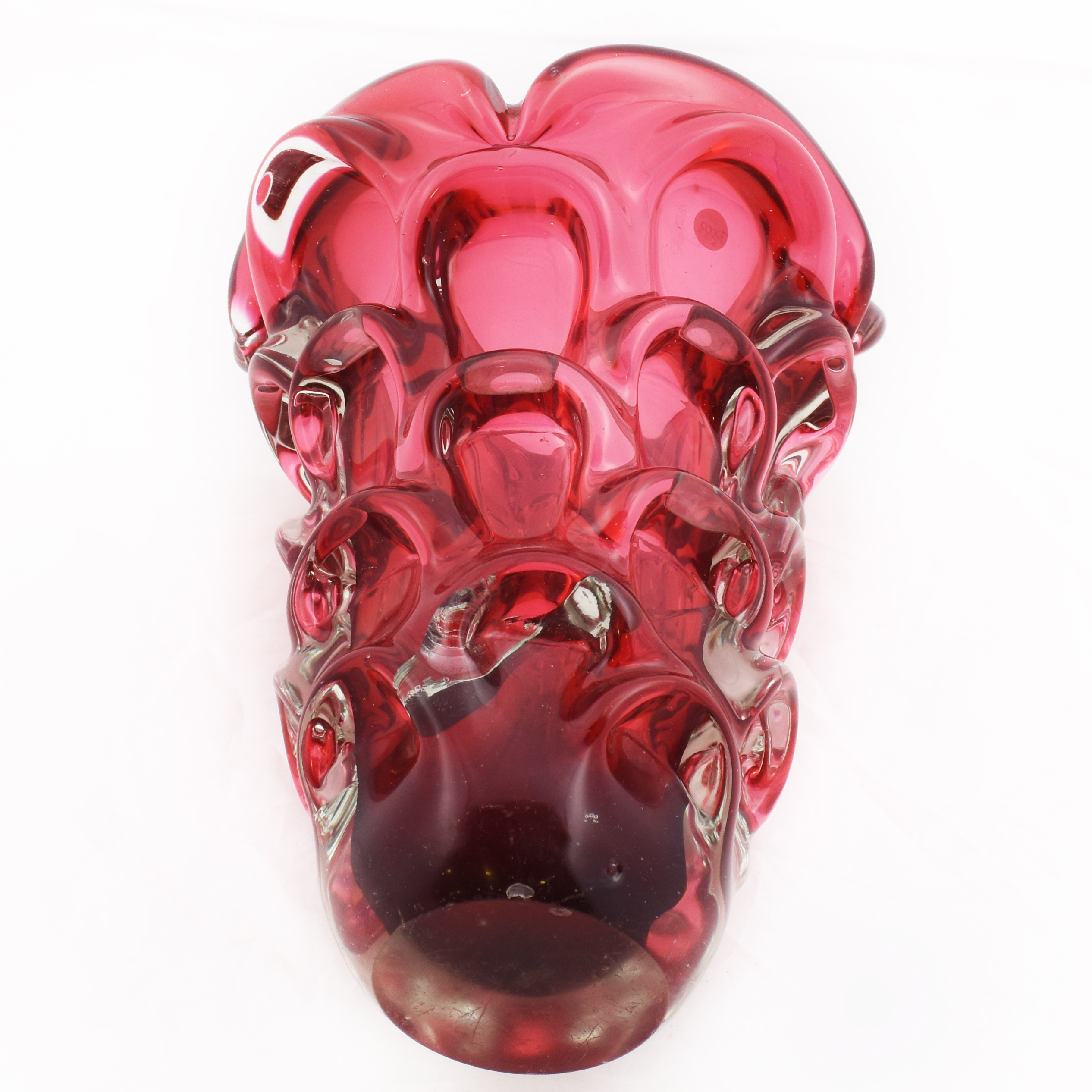 Vaso em vidro artístico soprado de Murano - foto 2 de 4