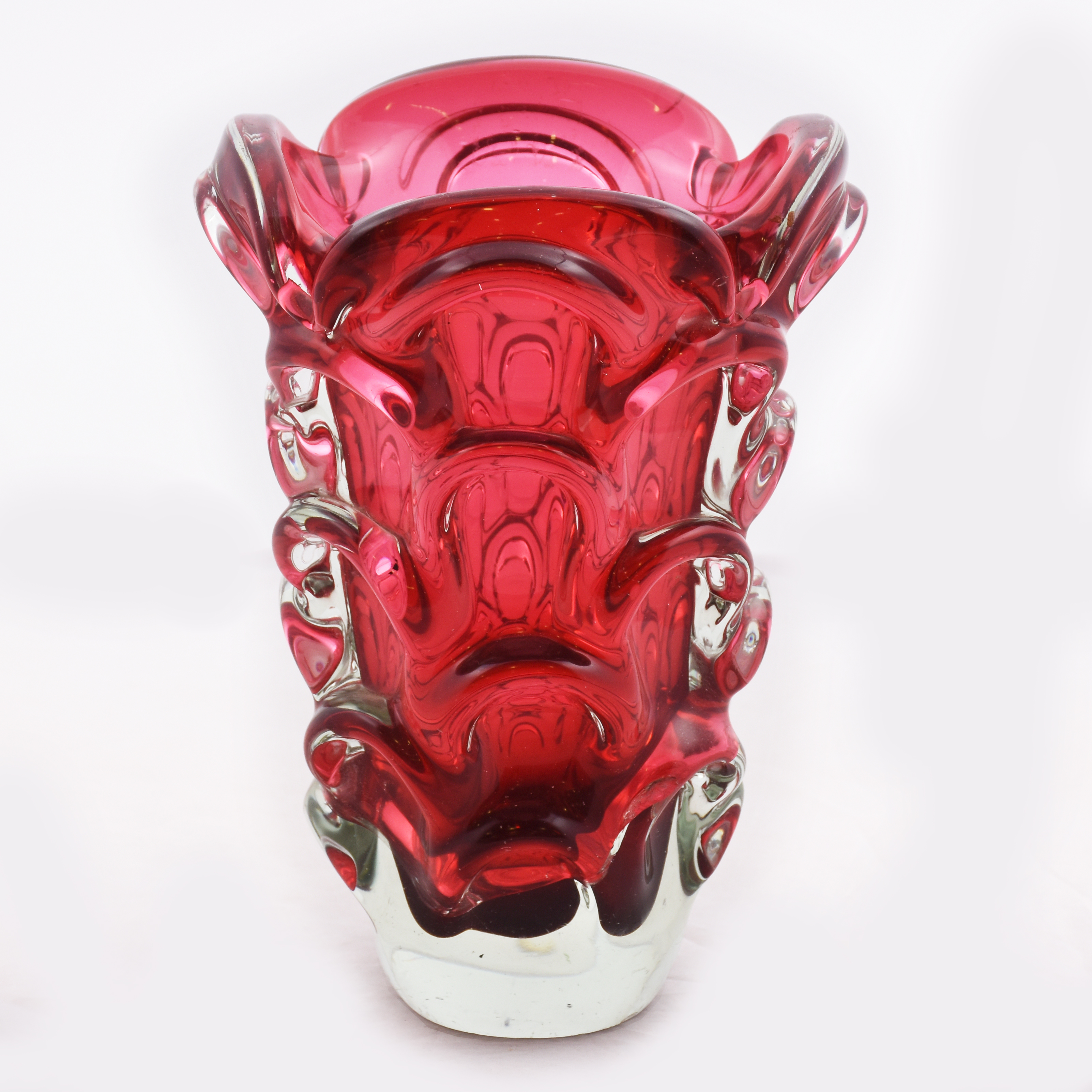 Vaso em vidro artístico soprado de Murano - foto 1 de 4
