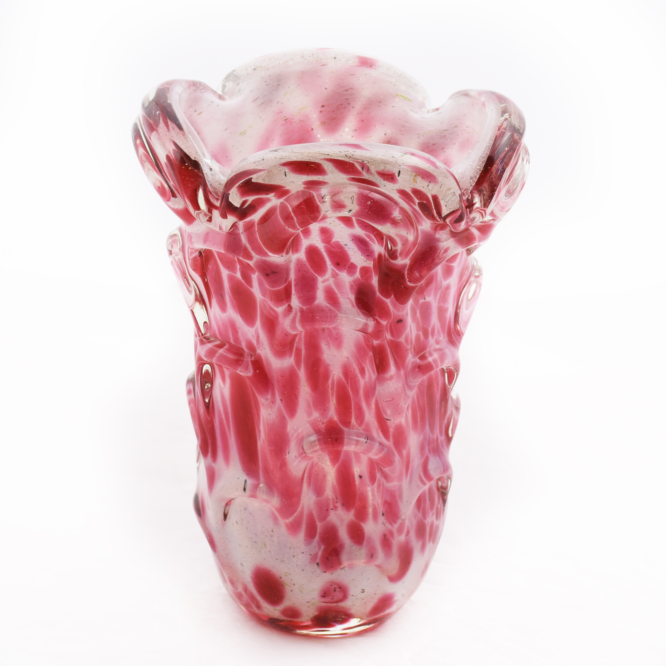 Vaso em vidro artístico soprado de Murano - foto 1 de 4