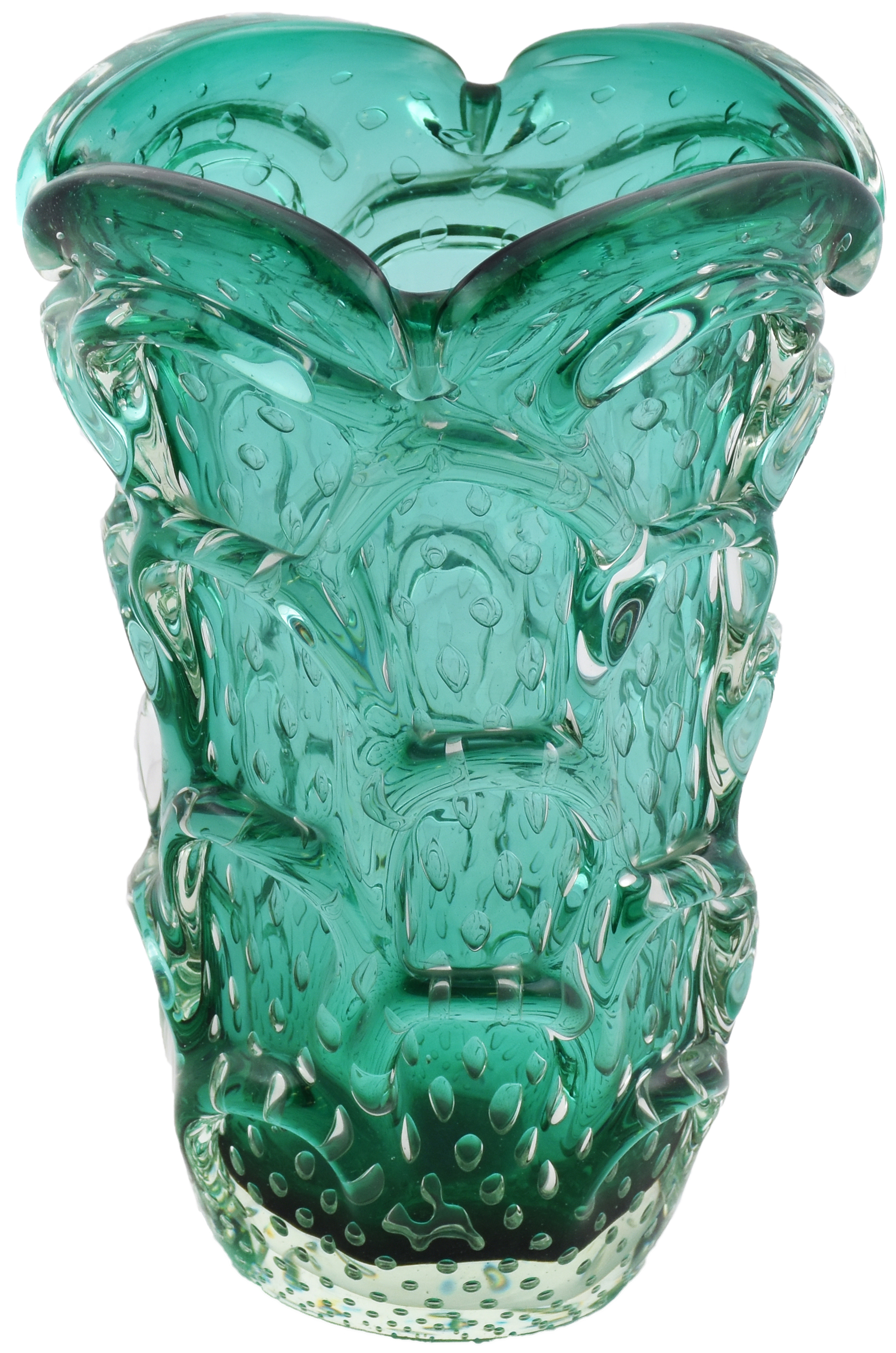 Vaso em vidro artístico soprado de Murano - foto 1 de 3